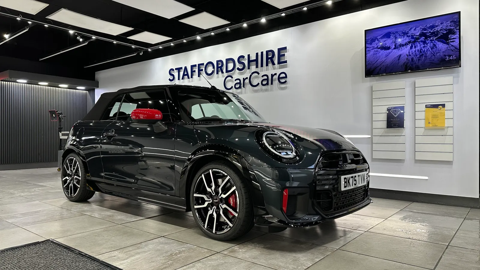 A Mini Cooper JCW With Ceramic Coating Detailing In Rugeley
