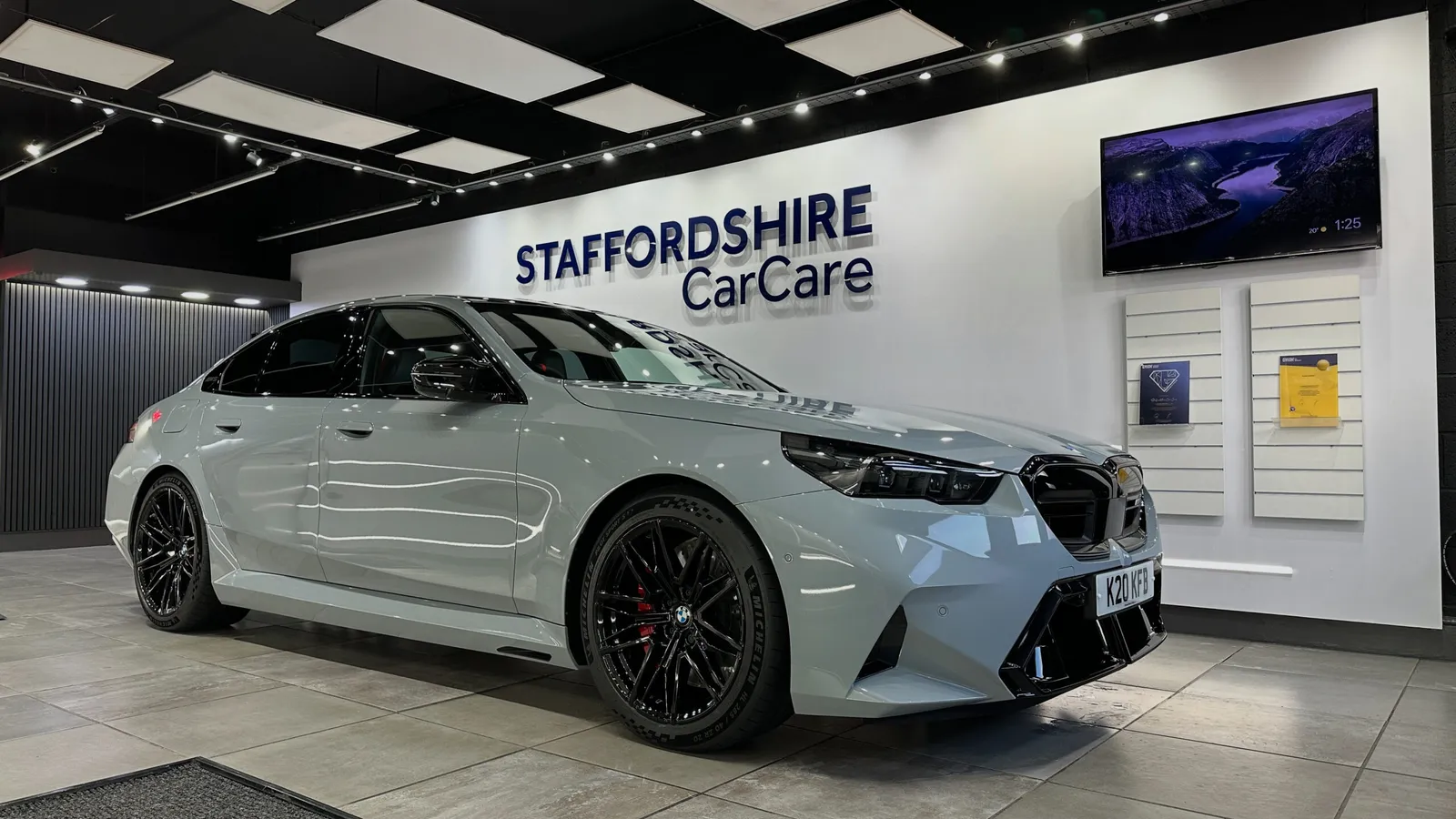 BMW M5 With PPF And Ceramic Coating Installed In Rugeley